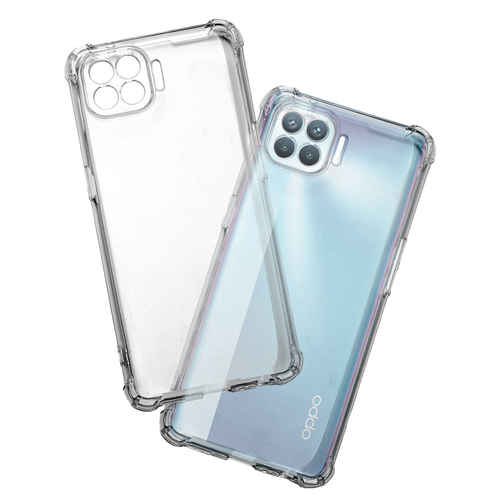 Capa para Oppo Reno4 Lite, Techsuit, Shockproof Clear, Transparente