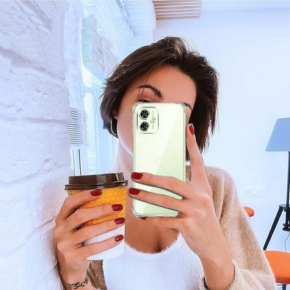 Capa para Oppo Reno4 Lite, Techsuit, Shockproof Clear, Transparente