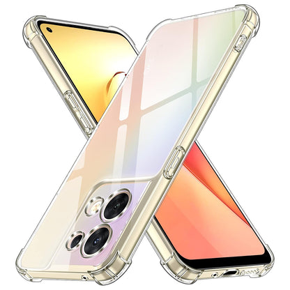Capa para Oppo Reno8, Techsuit, Shockproof Clear, Transparente