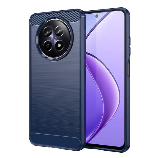 Capa para Realme 12, Techsuit, Carbono, Azul