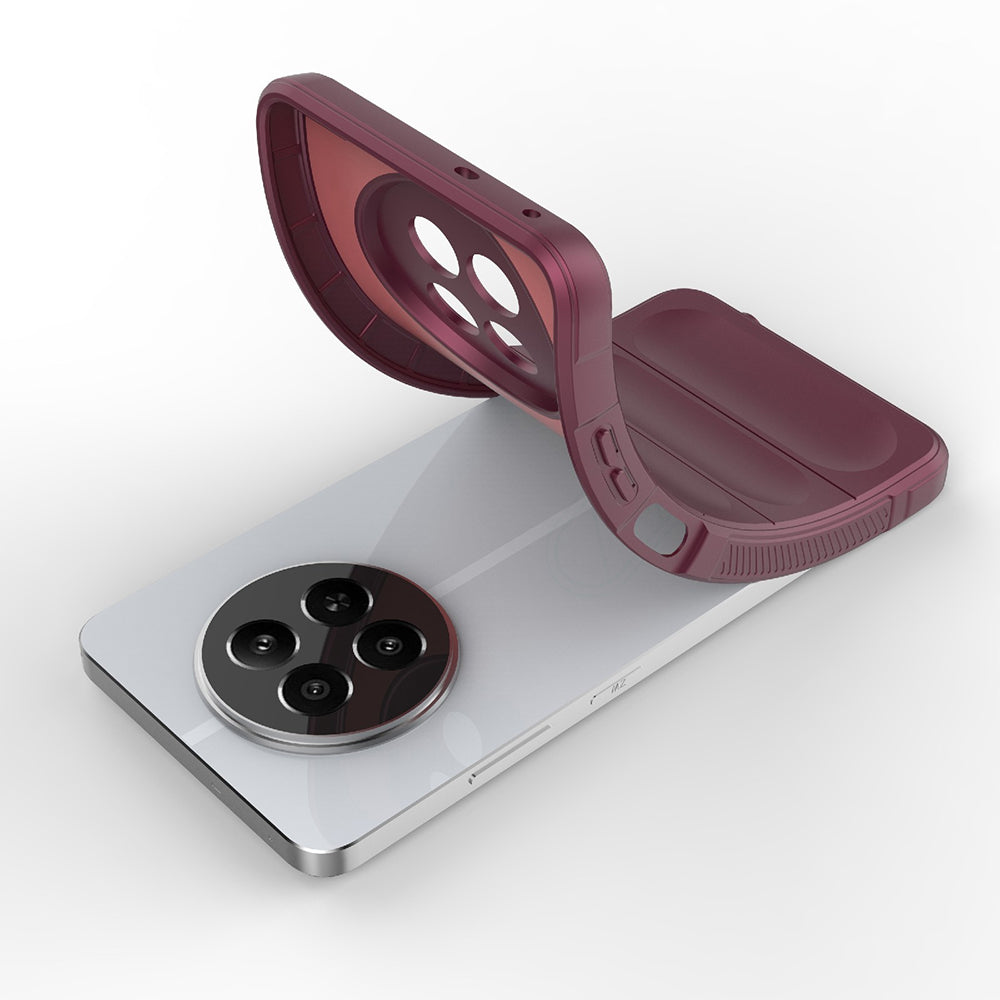 Capa para Realme 12x / 12, Techsuit, Magic Shield, Vinho