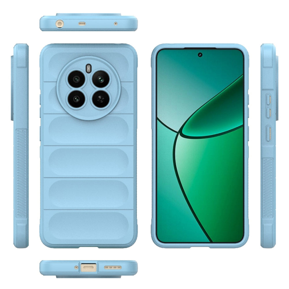 Capa para Realme 13 4G / 12 4G / 12+, Techsuit, Magic Shield, Azul