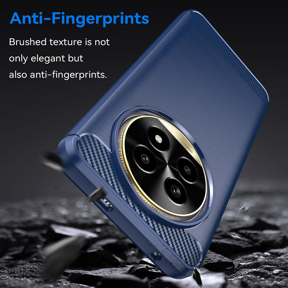Capa para Realme 13 Pro / 13 Pro+, Techsuit, Carbono, Azul