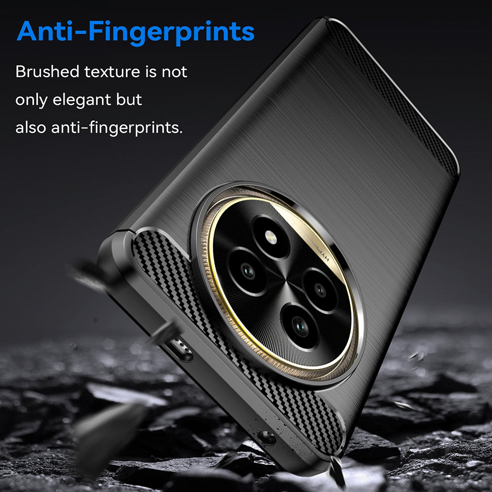 Capa para Realme 13 Pro / 13 Pro+, Techsuit, Carbono, Preta