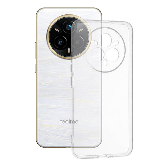 Capa para Realme 14 Pro+, Techsuit, Transparente, Transparência
