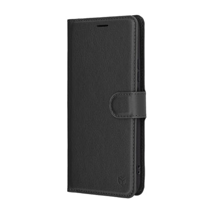 Capa para Realme 14 Pro+, Techsuit, Leather Folio, Preta