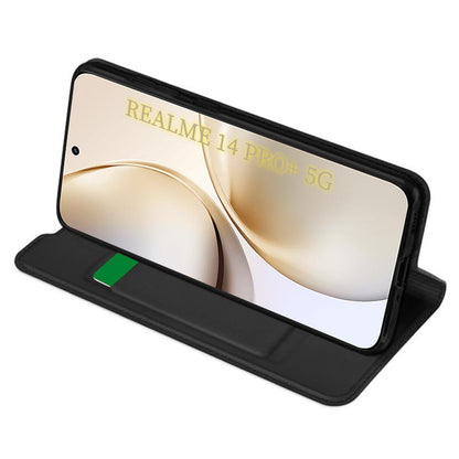 Capa para Realme 14 Pro+, Techsuit, Magskin Book, Preta