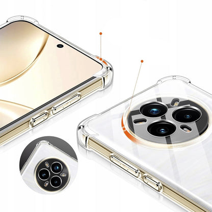 Case for Realme 14 Pro+, Techsuit, Shockproof Clear, Transparent