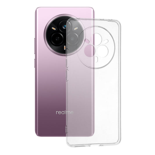 Capa para Realme 14 Pro, Techsuit, Transparente, Transparência