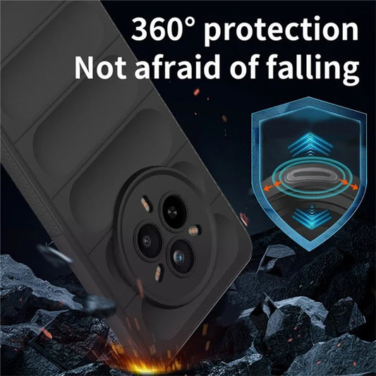 Capa para Realme 14 Pro, Techsuit, Magic Shield, Preta