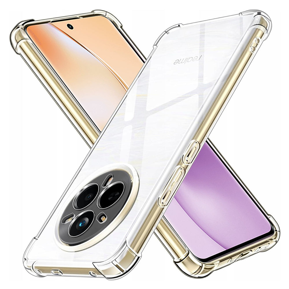 Capa para Realme 14 Pro, Techsuit, Shockproof Clear, Transparente