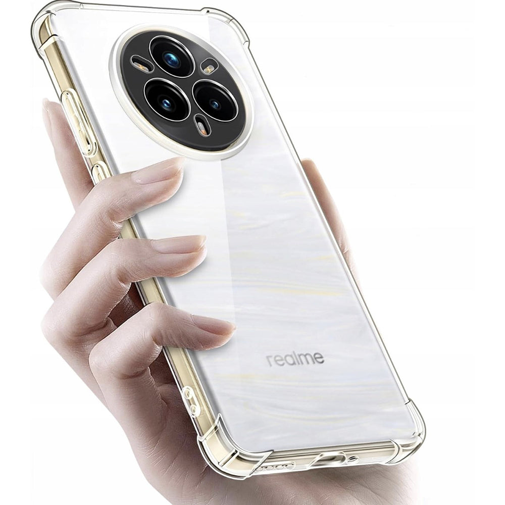 Capa para Realme 14 Pro, Techsuit, Shockproof Clear, Transparente