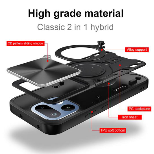 Capa para Realme 16 Pro+, Techsuit, CamGuard Pro, Preta
