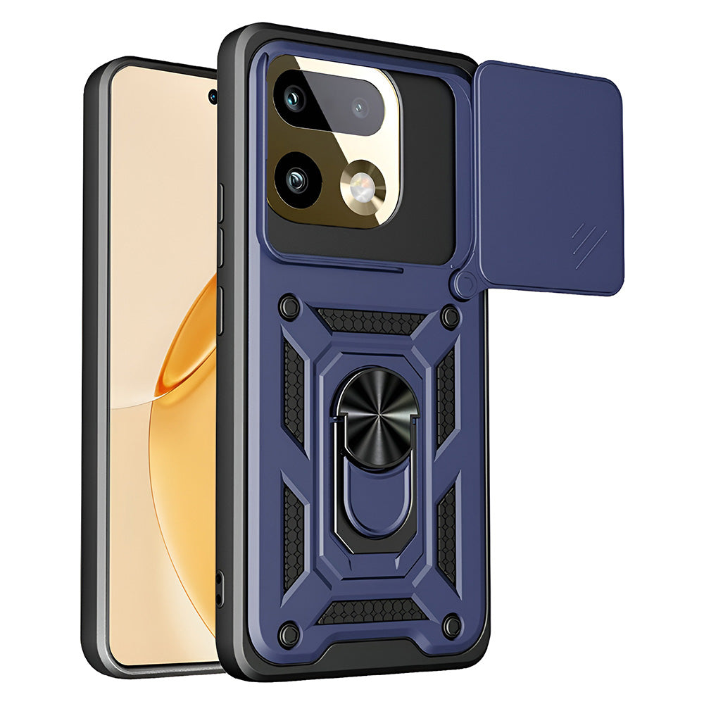 Capa para Realme 16 Pro+, Techsuit, CamShield, Azul