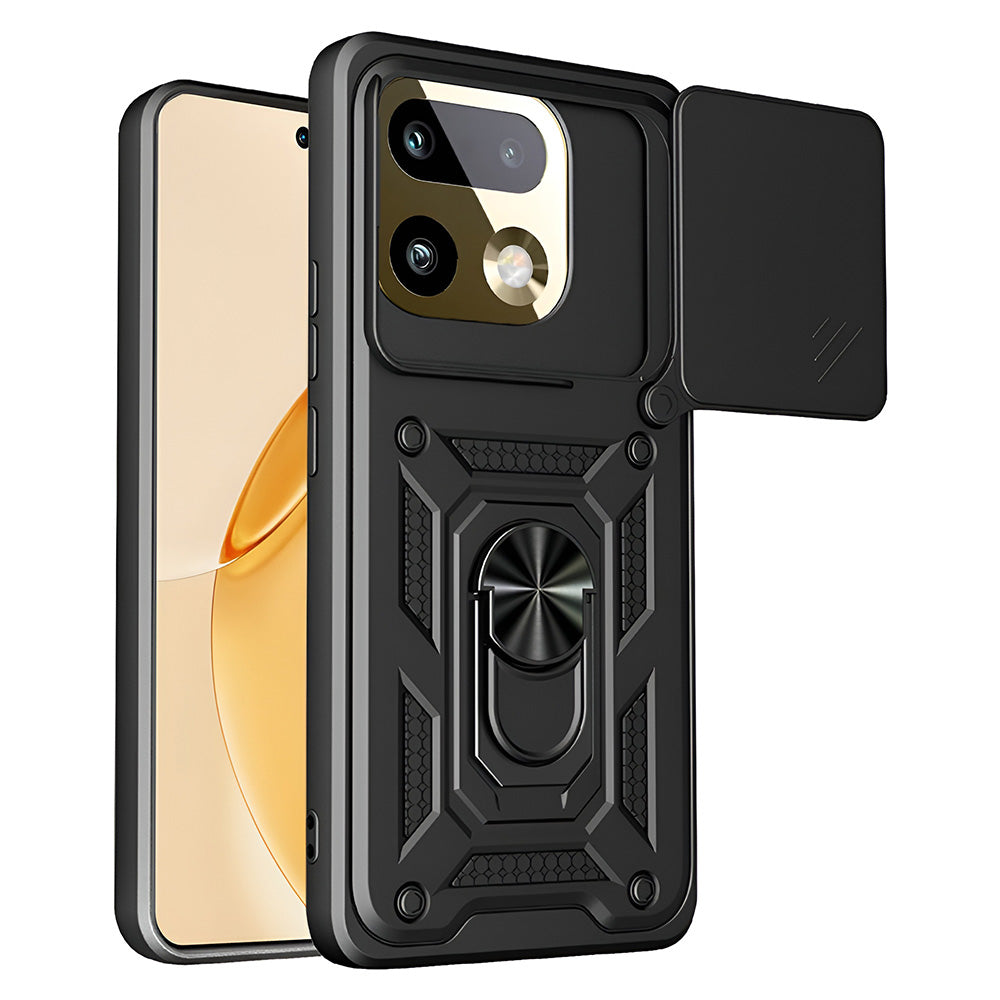 Capa para Realme 16 Pro+, Techsuit, CamShield, Preta