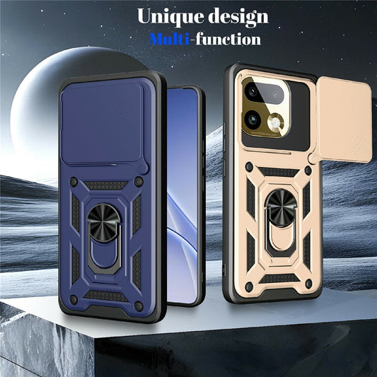 Capa para Realme 16 Pro+, Techsuit, CamShield, Preta