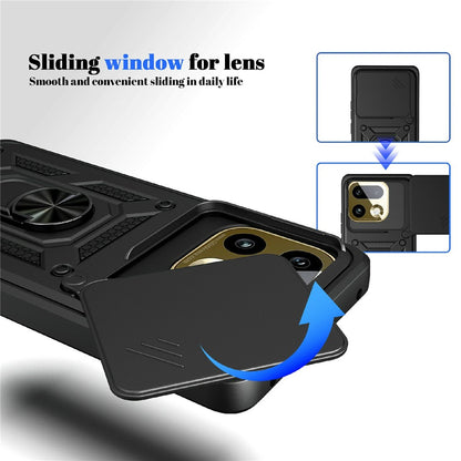 Capa para Realme 16 Pro+, Techsuit, CamShield, Preta