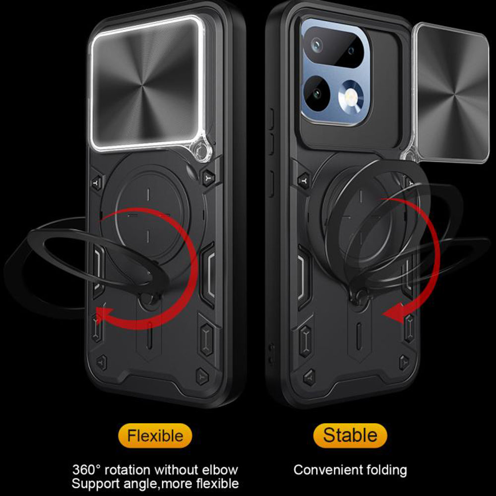 Capa para Realme 16 Pro, Techsuit, CamGuard Pro, Preta