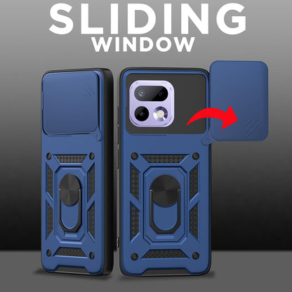 Capa para Realme 16 Pro, Techsuit, CamShield, Azul