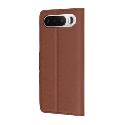 Capa para Realme 16, Techsuit, Leather Folio, Castanha