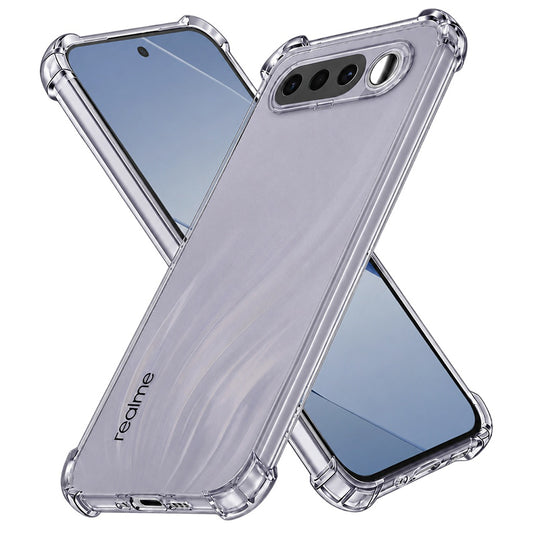 Case for Realme 16, Techsuit, Shockproof Clear, Smoke