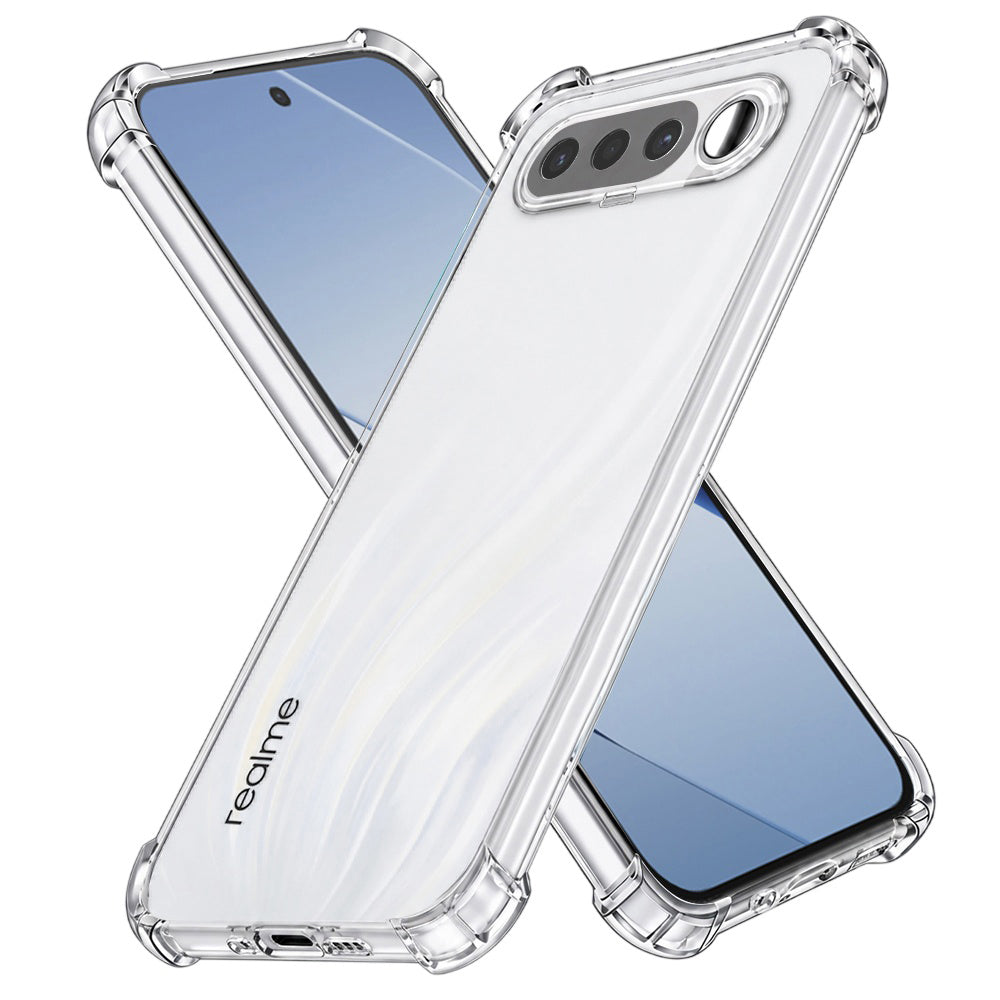 Case for Realme 16, Techsuit, Shockproof Clear, Transparent
