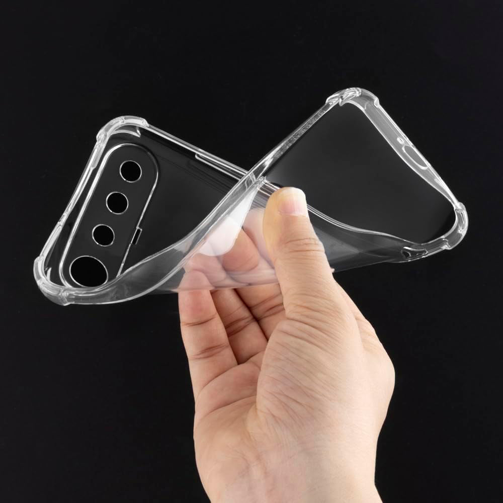 Case for Realme 16, Techsuit, Shockproof Clear, Transparent