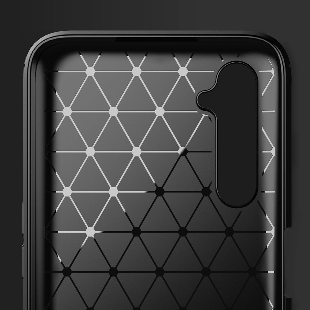 Capa para Realme 6 Pro, Techsuit, Carbono, Preta