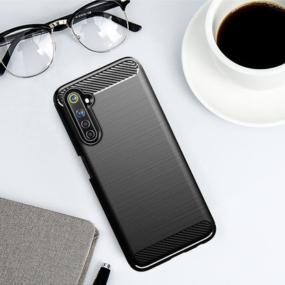 Capa para Realme 6 Pro, Techsuit, Carbono, Preta