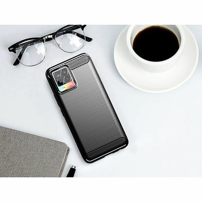 Capa para Realme 8 Pro / 8, Techsuit, Carbono, Preta