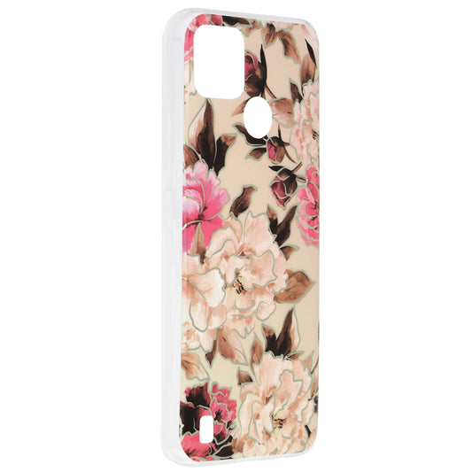 Case for Realme C21Y / C25Y, Techsuit, Marble, Beige