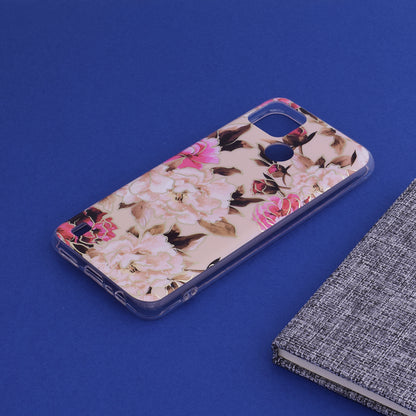 Capa para Realme C21Y / C25Y, Techsuit, Marble, Bege