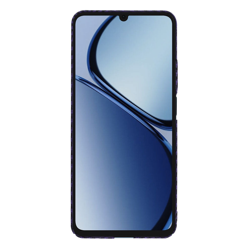 Capa para Realme C63 / C61, Techsuit, Carbonite FiberShell, Roxa