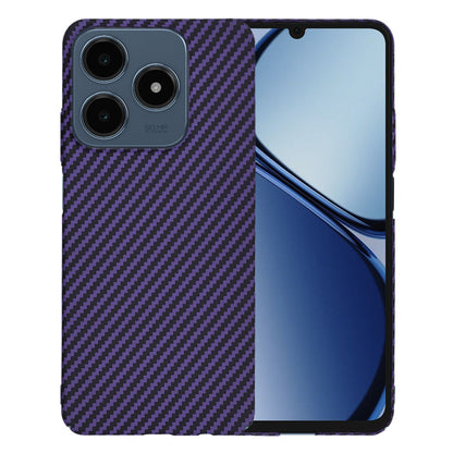 Capa para Realme C63 / C61, Techsuit, Carbonite FiberShell, Roxa