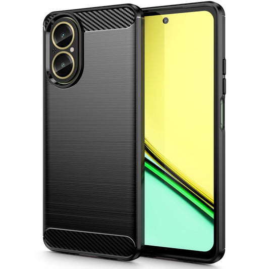 Estojo para Realme C67 4G, Tech-Protect, Carbono, Preto 