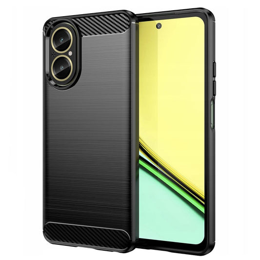 Capa para Realme C67 4G, Techsuit, Carbono, Preta