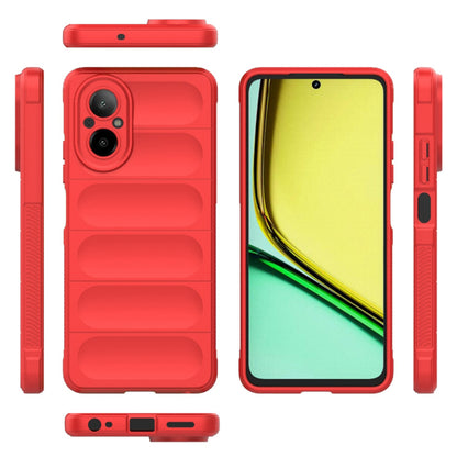 Capa para Realme C67 4G, Techsuit, Magic Shield, Vermelha