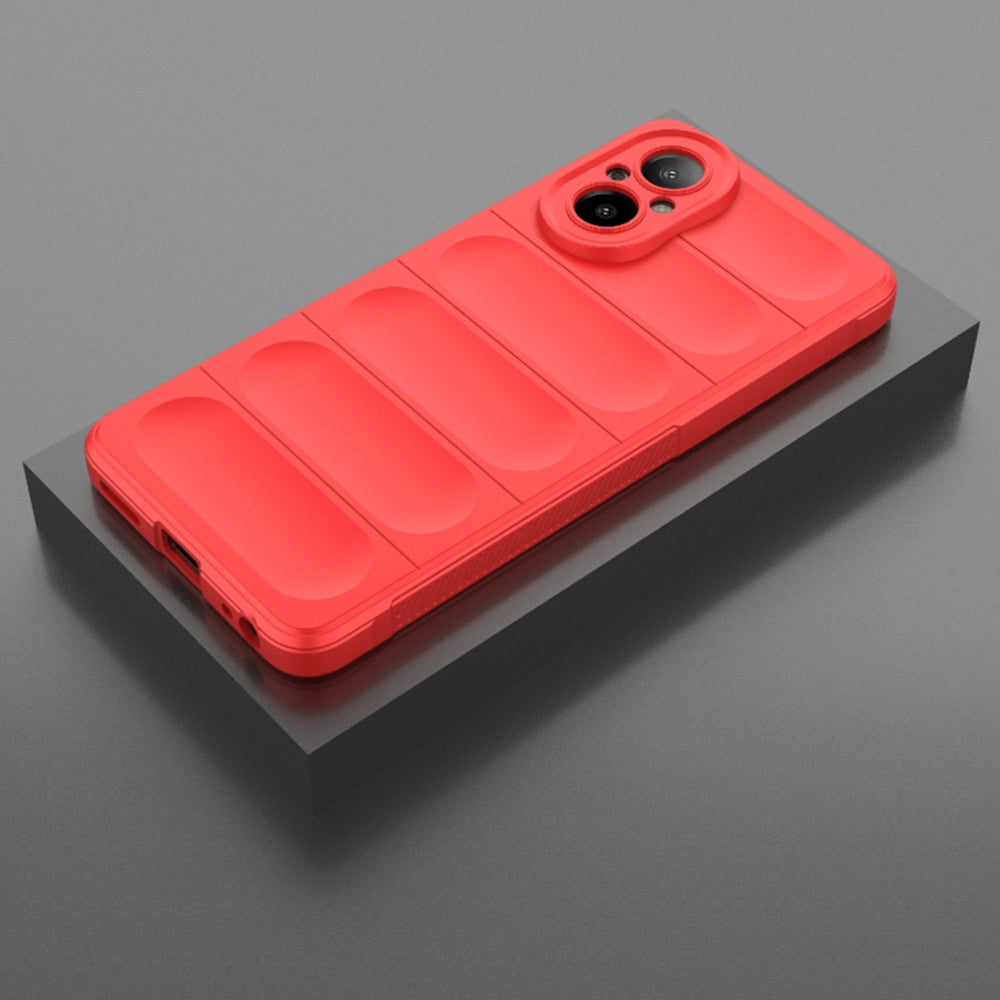 Capa para Realme C67 4G, Techsuit, Magic Shield, Vermelha
