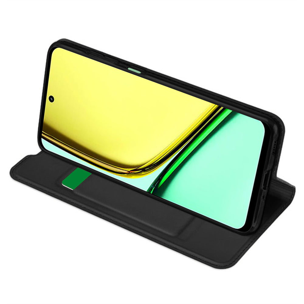 Capa para Realme C67 4G, Techsuit, Magskin Book, Preta