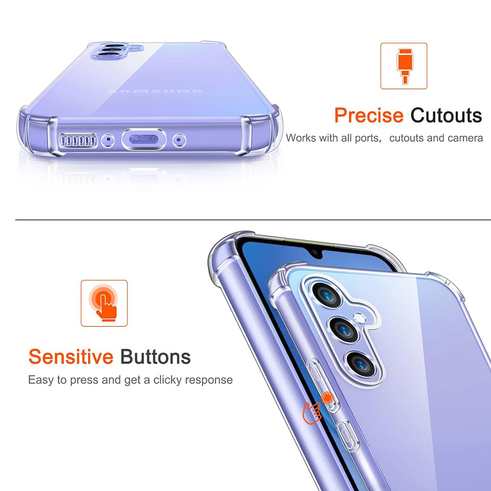 Capa para Realme C75 5G, Techsuit, Transparente à Prova de Choques, Transparente