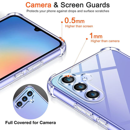 Capa para Realme C75 5G, Techsuit, Transparente à Prova de Choques, Transparente