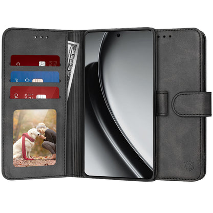 Capa para Realme GT 6T / GT 6, Techsuit, Diary Book, Preta