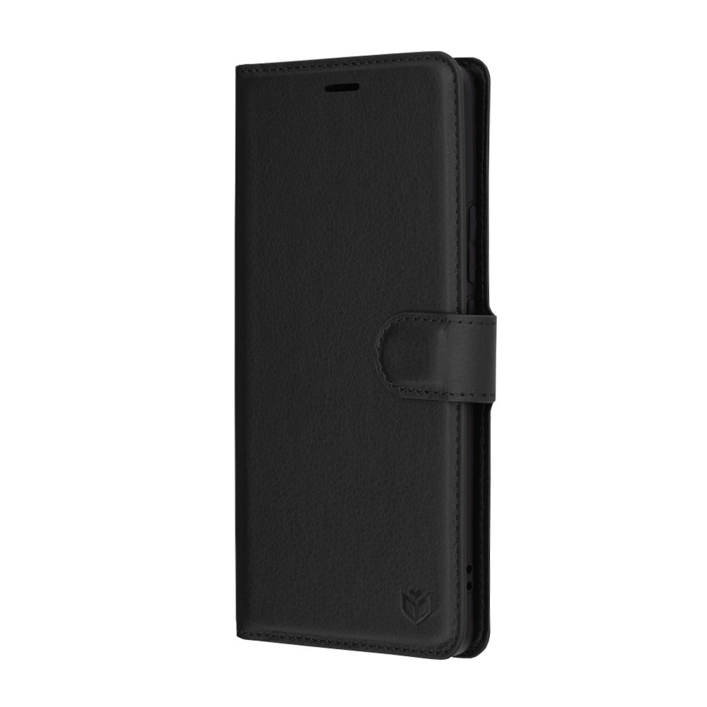 Capa para Realme GT 6T / GT 6, Techsuit, Leather Folio, Preta