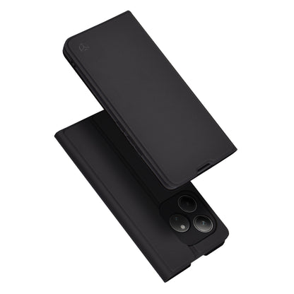 Case for Realme GT 6T / GT 6, Techsuit, Magskin Book, Black