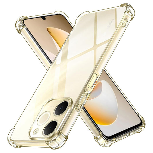 Capa para Realme Note 70T, Techsuit, Shockproof Clear, Transparente