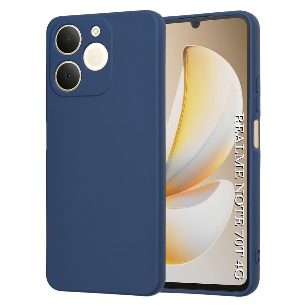 Capa para Realme Note 70T, Techsuit, SoftFlex, Azul-marinho