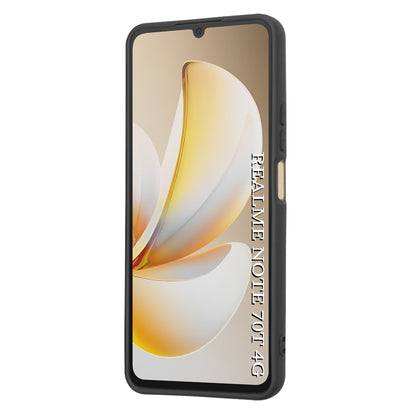 Capa para Realme Note 70T, Techsuit, SoftFlex, Preta
