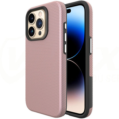 Capa para Samsung Galaxy A15 5G A156 / A15 A155, Vmax, Triangle, Rosa Dourado