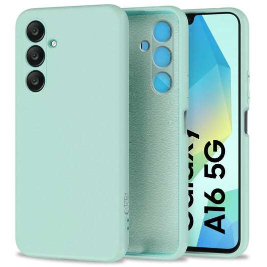 Capa para Samsung Galaxy A16 5G A166 / A16 4G A165, Tech-Protect, Ícone, Verde 