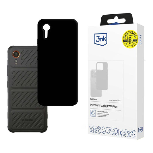 Capa para Samsung Galaxy Xcover7 G556, 3MK, Preta Mate